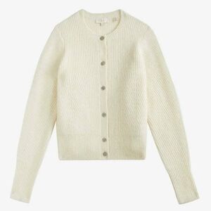 Ted Baker Rosi Wool Alpaca Embellished Button Knit Cardigan Sweater